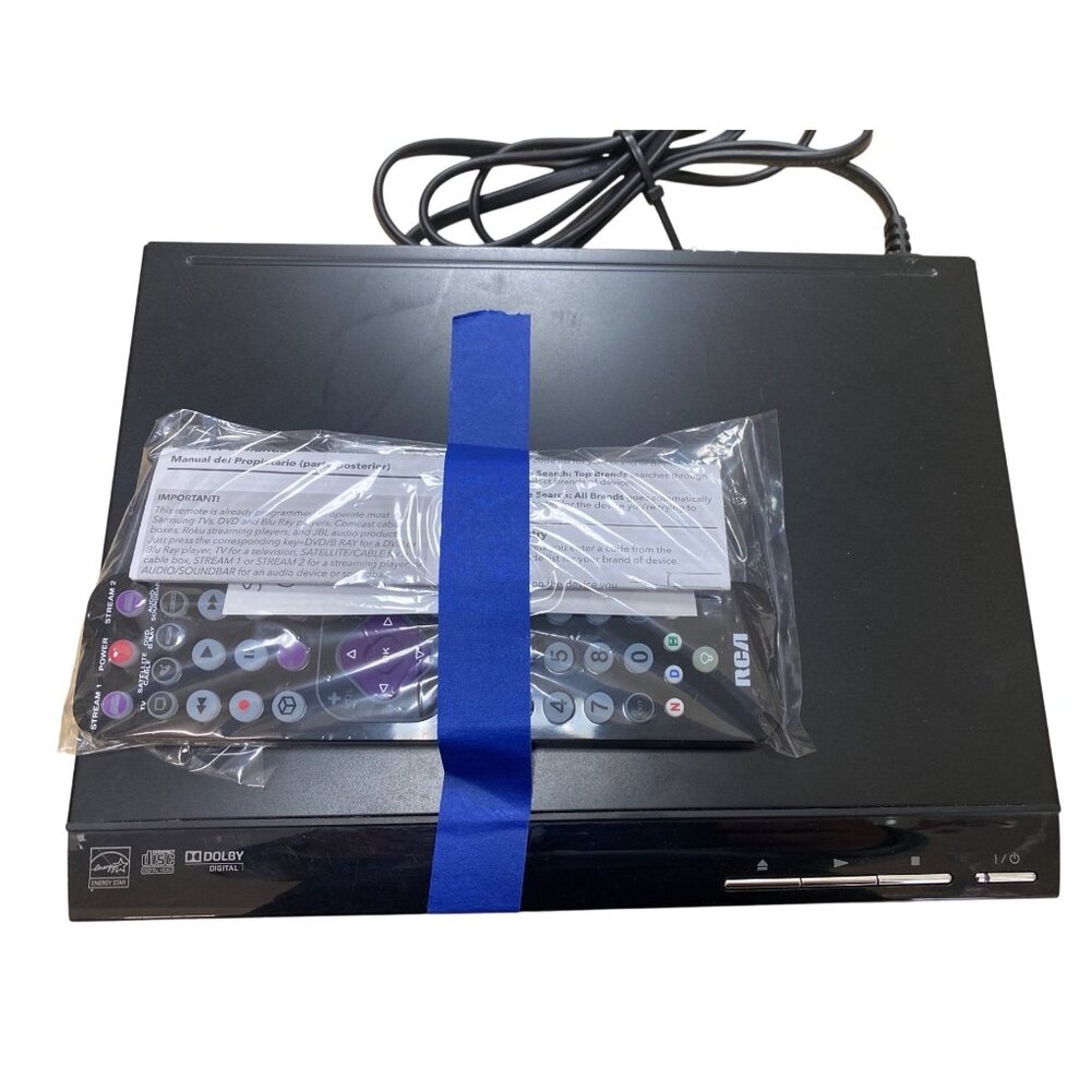 RCA Universal Remote Control & Sony DVD Player With Manual